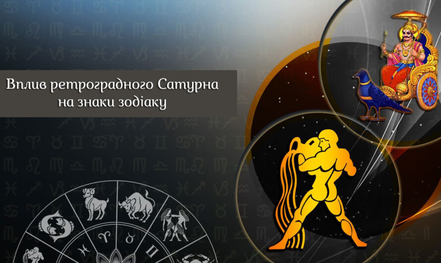 Вплив ретроградного Сатурна на знаки